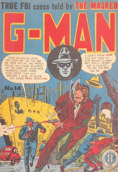 The Masked G-Man  #14 ([May 1953?])