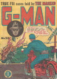 The Masked G-Man (Atlas, 1952 series) #20 [November 1953?]