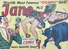 Jane Famous "Oomph" Girl (Atlas, 1954 series) #2 [July 1954?]