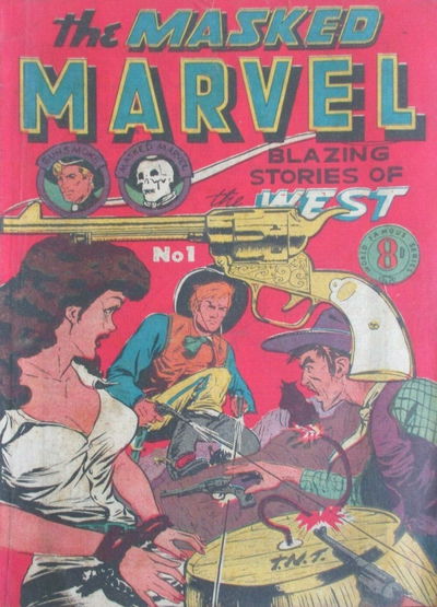 The Masked Marvel (Atlas, 1953? series) #1 [November 1953?]