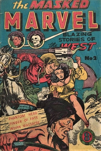 The Masked Marvel (Atlas, 1953? series) #2 [March 1954?]