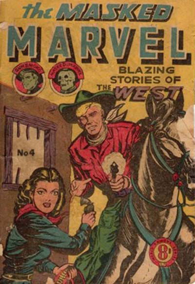 The Masked Marvel (Atlas, 1953? series) #4 [November 1954?]