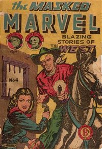 The Masked Marvel (Atlas, 1953? series) #4 — Untitled