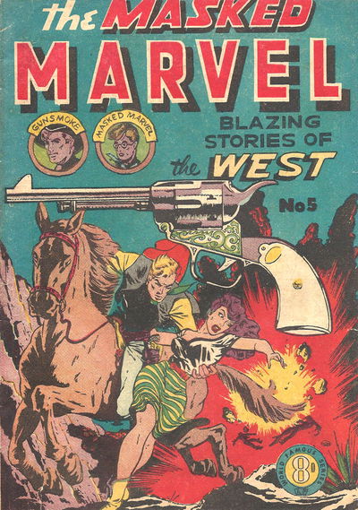 The Masked Marvel (Atlas, 1953? series) #5 [March 1955?]