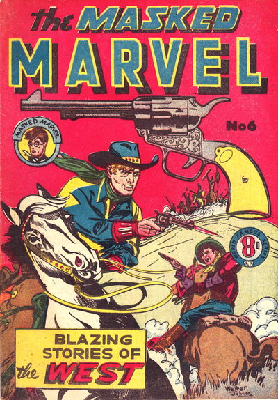 The Masked Marvel  #6 ([July 1955?])