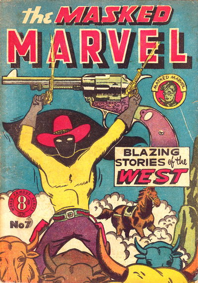 The Masked Marvel (Atlas, 1953? series) #7 [November 1955?]