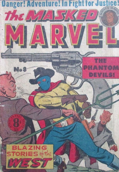 The Masked Marvel  #8 ([March 1956?])