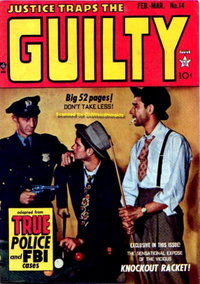 Justice Traps the Guilty (Prize, 1947 series)  #14 (February-March 1950)
