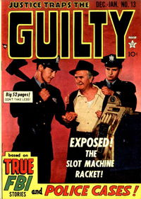 Justice Traps the Guilty (Prize, 1947 series) #13 (December 1949-January 1950)