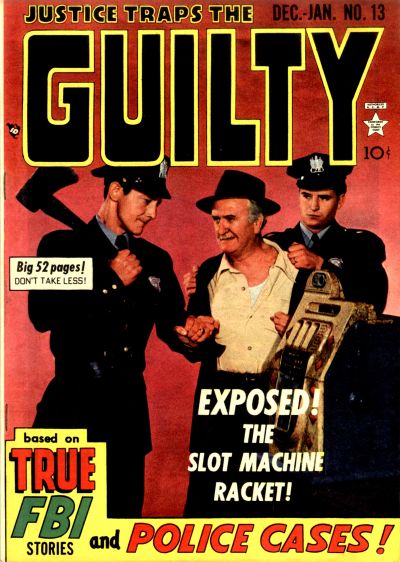 Justice Traps the Guilty (Prize, 1947 series) #13 (December 1949-January 1950)