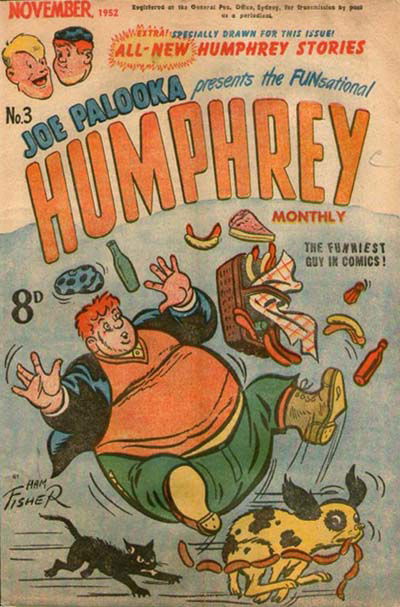 Joe Palooka Presents the Funsational Humphrey Monthly (Red Circle, 1952 series) #3 — Joe Palooka Presents the Funsational Humphrey Monthly November 1952