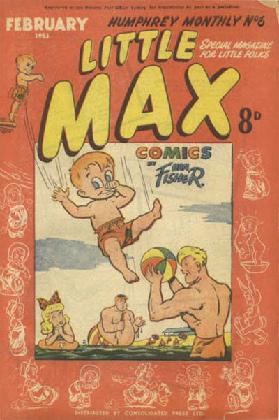 Joe Palooka Presents the Funsational Humphrey Monthly (Red Circle, 1952 series) #6 — Little Max February 1953