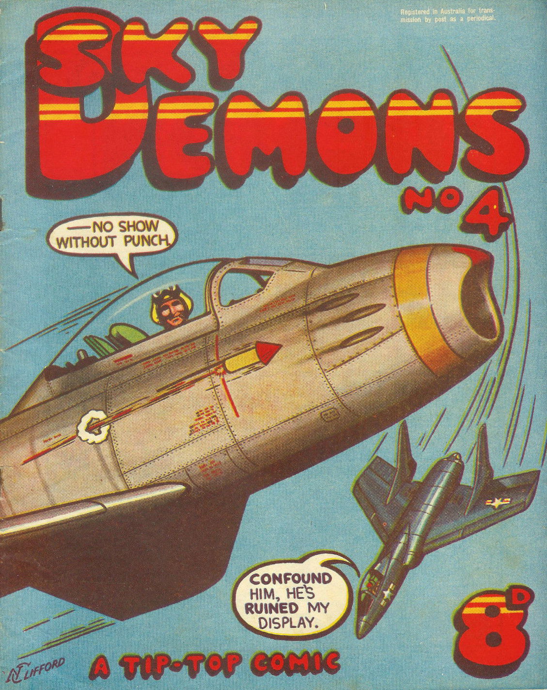 Sky Demons (Southdown Press, 1953 series) #4 ([1953?])