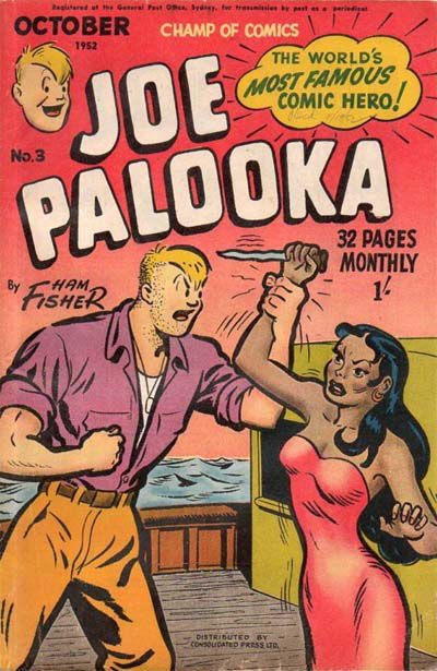 Joe Palooka Monthly (Illustrated, 1952 series) #3 October 1952