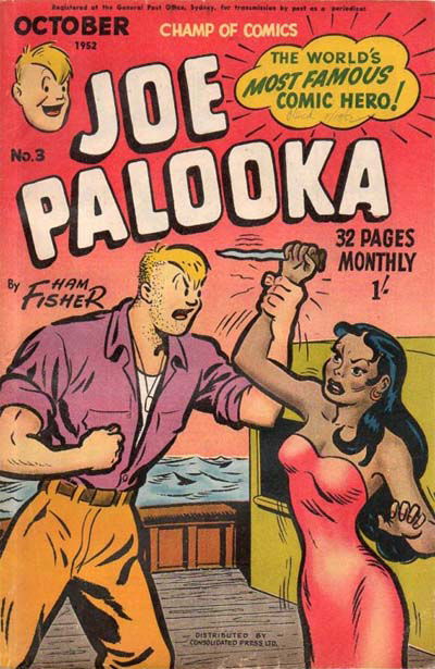 Joe Palooka Monthly (Illustrated, 1952 series) #3 (October 1952)