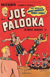 Joe Palooka Monthly (Illustrated, 1952 series) #5 December 1952