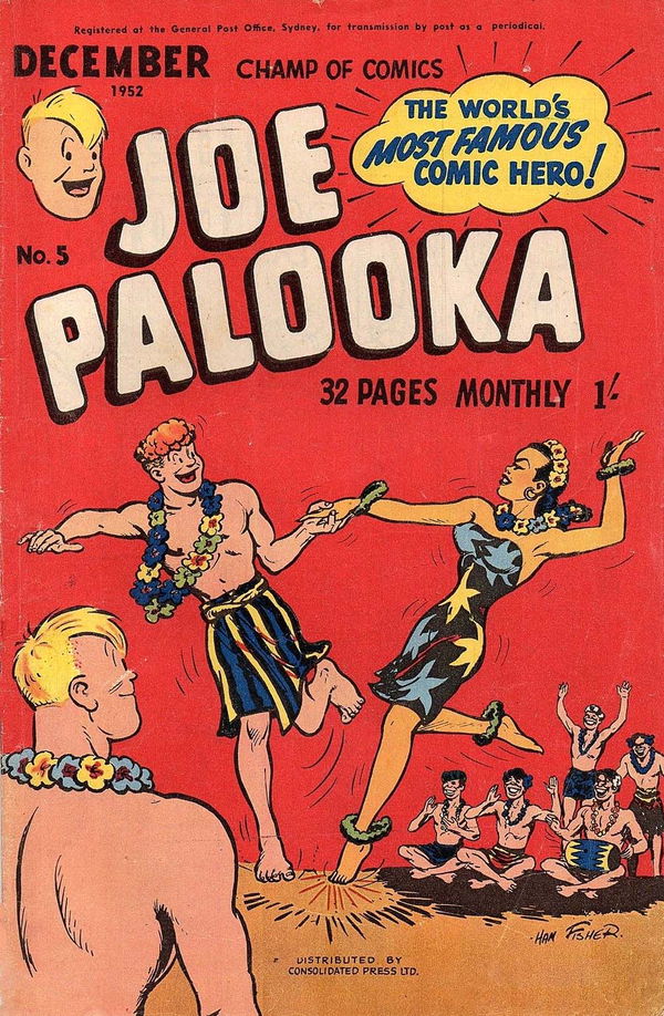 Joe Palooka Monthly (Illustrated, 1952 series) #5 (December 1952)