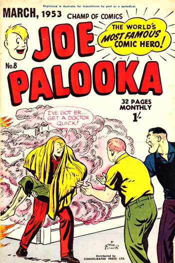 Joe Palooka Monthly (Illustrated, 1952 series) #8 (March 1953)