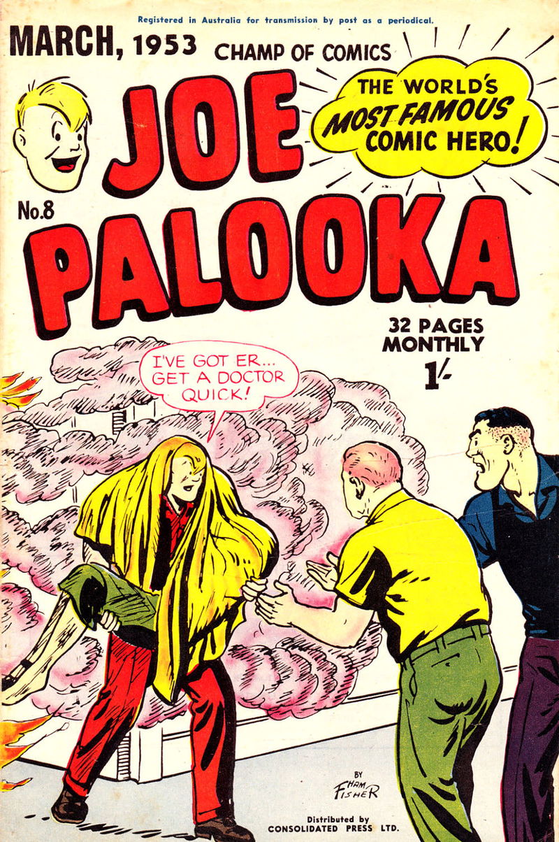 Joe Palooka Monthly (Illustrated, 1952 series) #8 (March 1953)