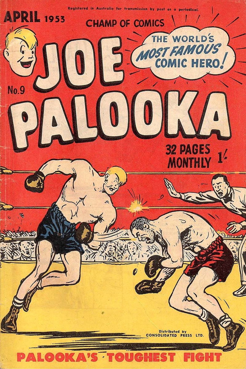 Joe Palooka Monthly (Illustrated, 1952 series) #9 (April 1953)