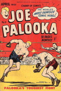 Joe Palooka Monthly (Illustrated, 1952 series)  #9 (April 1953) — Palooka's Toughest Fight