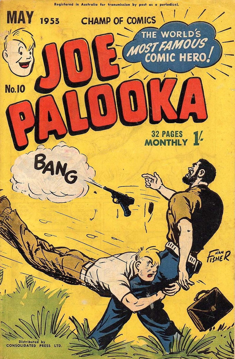 Joe Palooka Monthly (Illustrated, 1952 series) #10 (May 1953)