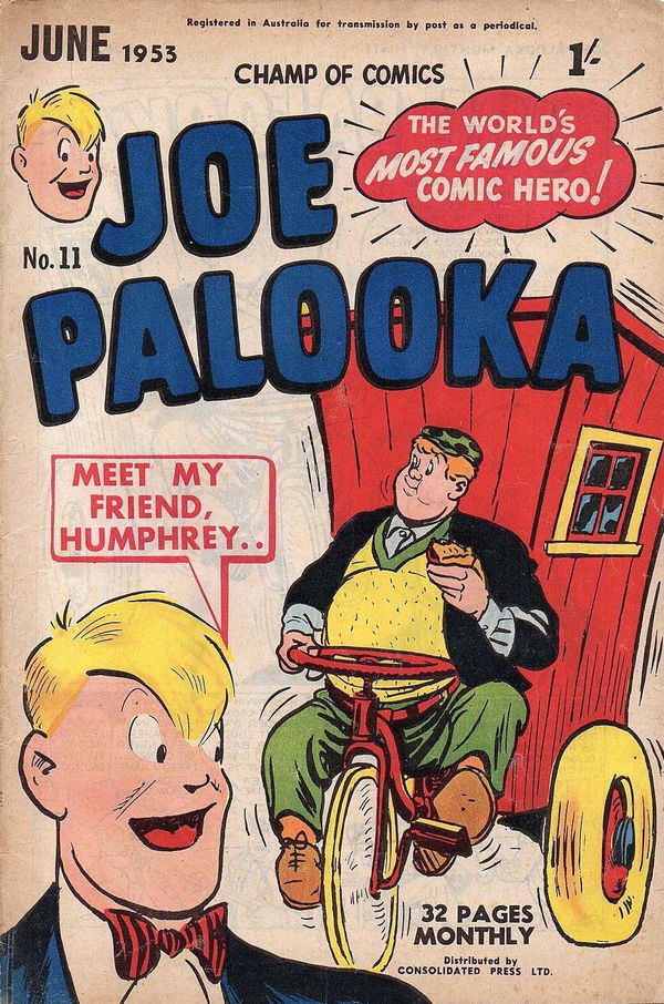 Joe Palooka Monthly (Illustrated, 1952 series) #11 (June 1953)