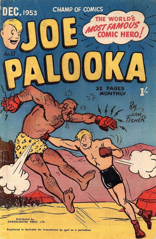 Joe Palooka Monthly (Illustrated, 1952 series) #17 (December 1953)