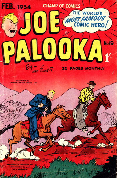 Joe Palooka Monthly (Illustrated, 1952 series) #19 February 1954