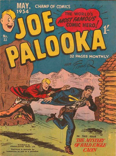 Joe Palooka Monthly (Illustrated, 1952 series) #22 May 1954