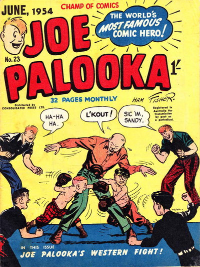 Joe Palooka Monthly  #23 (June 1954)