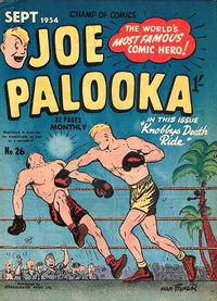 Joe Palooka Monthly (Illustrated, 1952 series) #26 3 September 1954