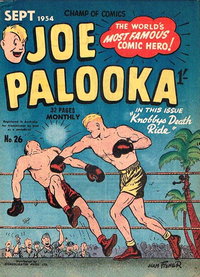 Joe Palooka Monthly  #26 (3 September 1954)