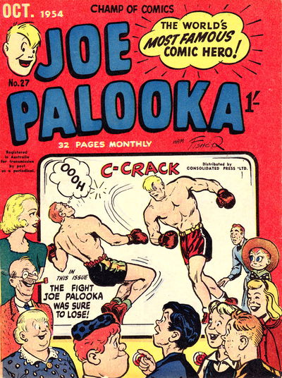 Joe Palooka Monthly (Illustrated, 1952 series) #27 October 1954