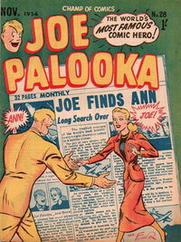 Joe Palooka Monthly (Illustrated, 1952 series) #28 November 1954