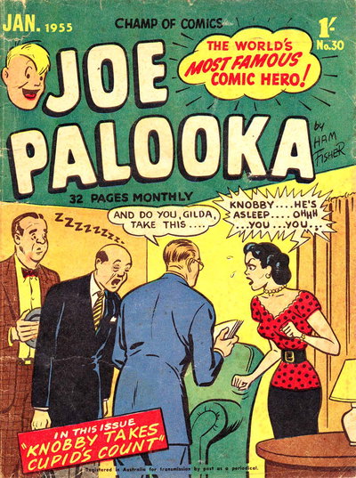 Joe Palooka Monthly  #30 (January 1955)