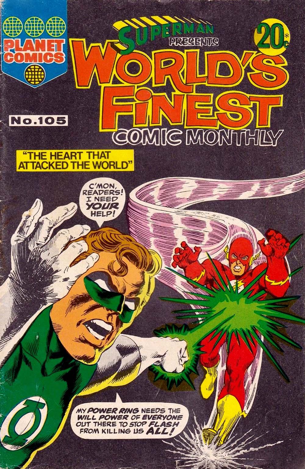 Superman Presents World's Finest Comic Monthly (KG Murray, 1974 series) #105 ([January 1974?])