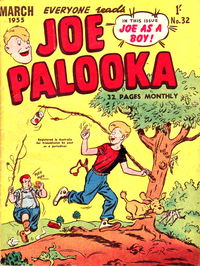 Joe Palooka Monthly (Illustrated, 1952 series) #32 March 1955