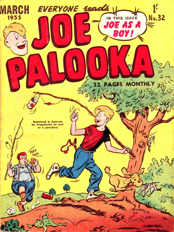 Joe Palooka Monthly (Illustrated, 1952 series) #32 (March 1955)