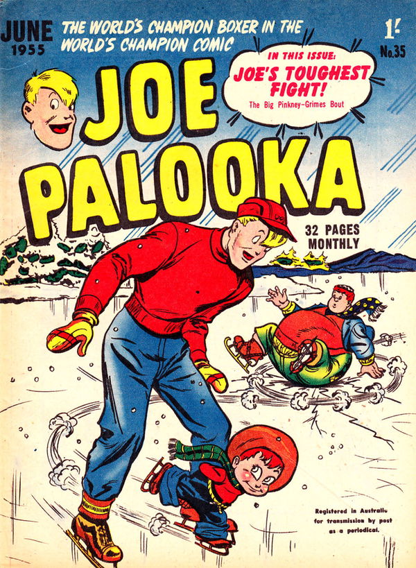 Joe Palooka Monthly (Illustrated, 1952 series) #35 (June 1955)