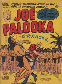 Joe Palooka Monthly (Illustrated, 1952 series) #37 August 1955