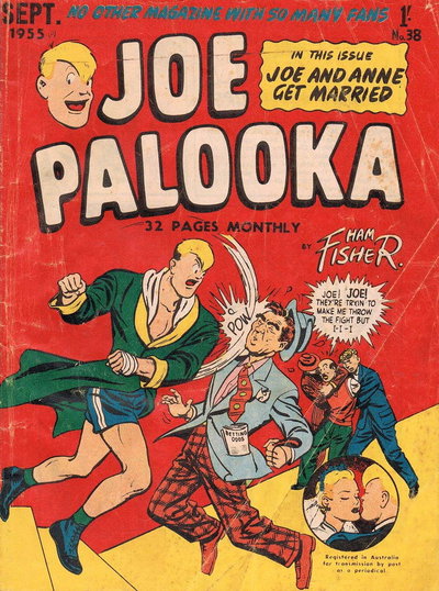 Joe Palooka Monthly  #38 (September 1955)