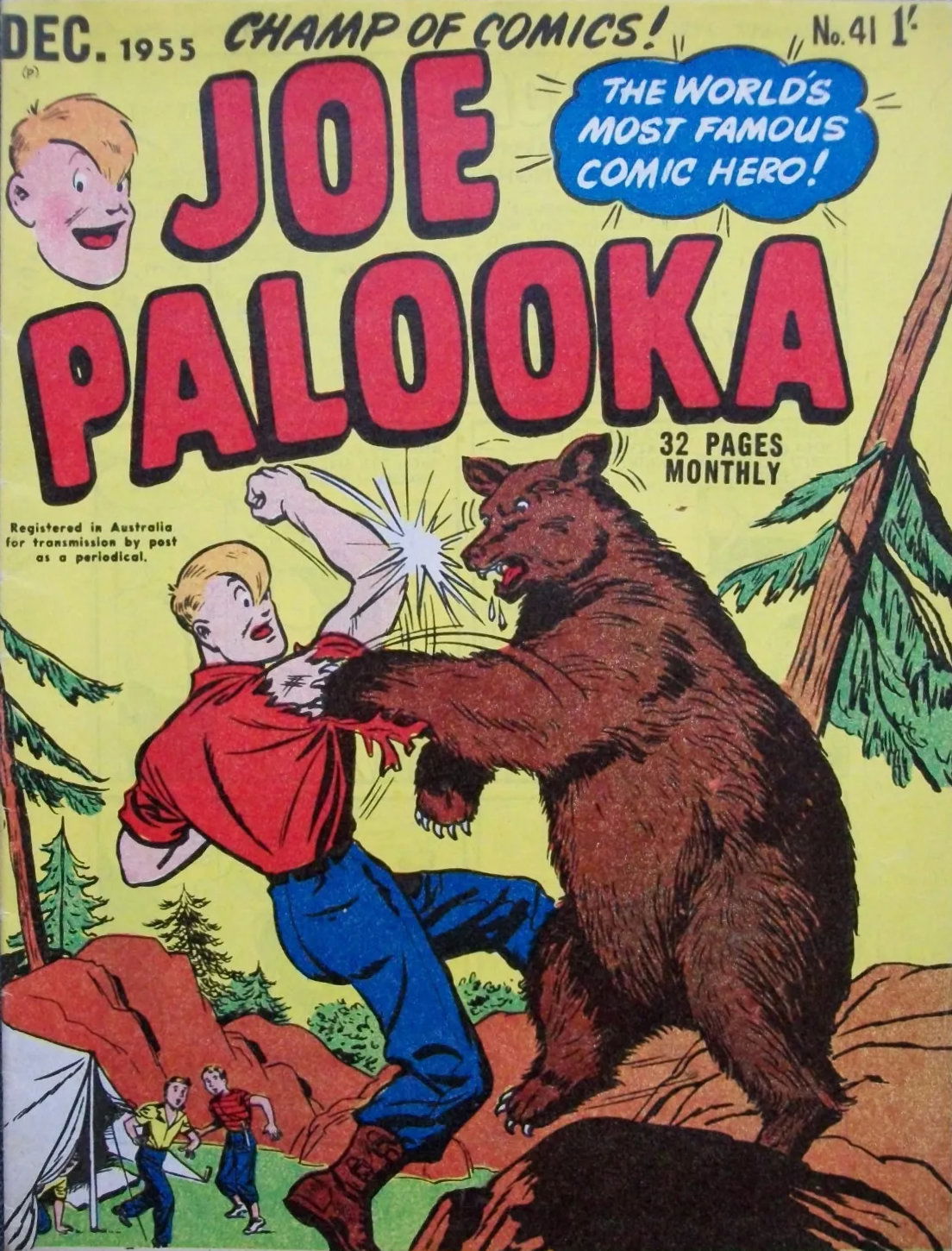Joe Palooka Monthly (Champion, 1955? series) #41 (December 1955)