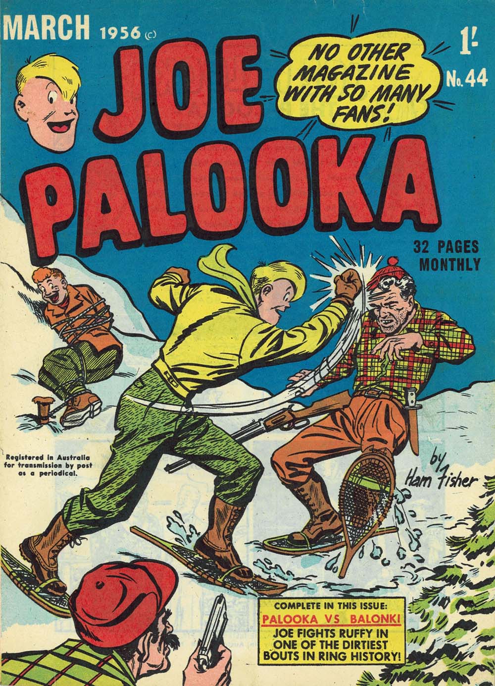 Joe Palooka Monthly (Champion, 1955? series) #44 (March 1956)