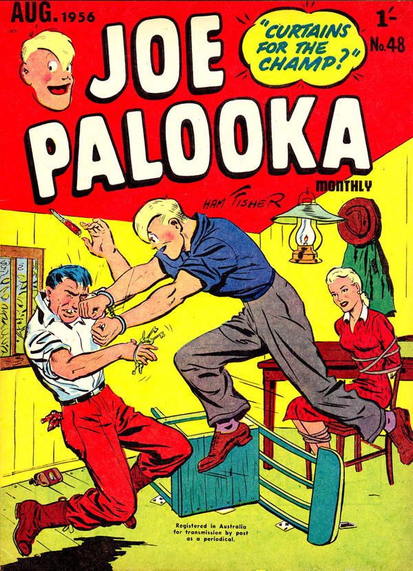 Joe Palooka Monthly (Champion, 1955? series) #48 (August 1956)