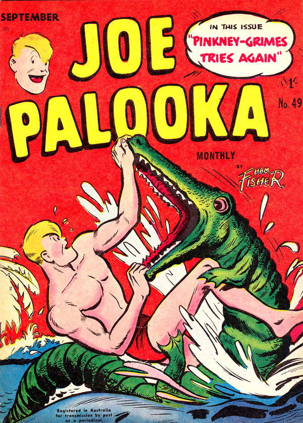 Joe Palooka Monthly (Champion, 1955? series) #49 (September 1956)