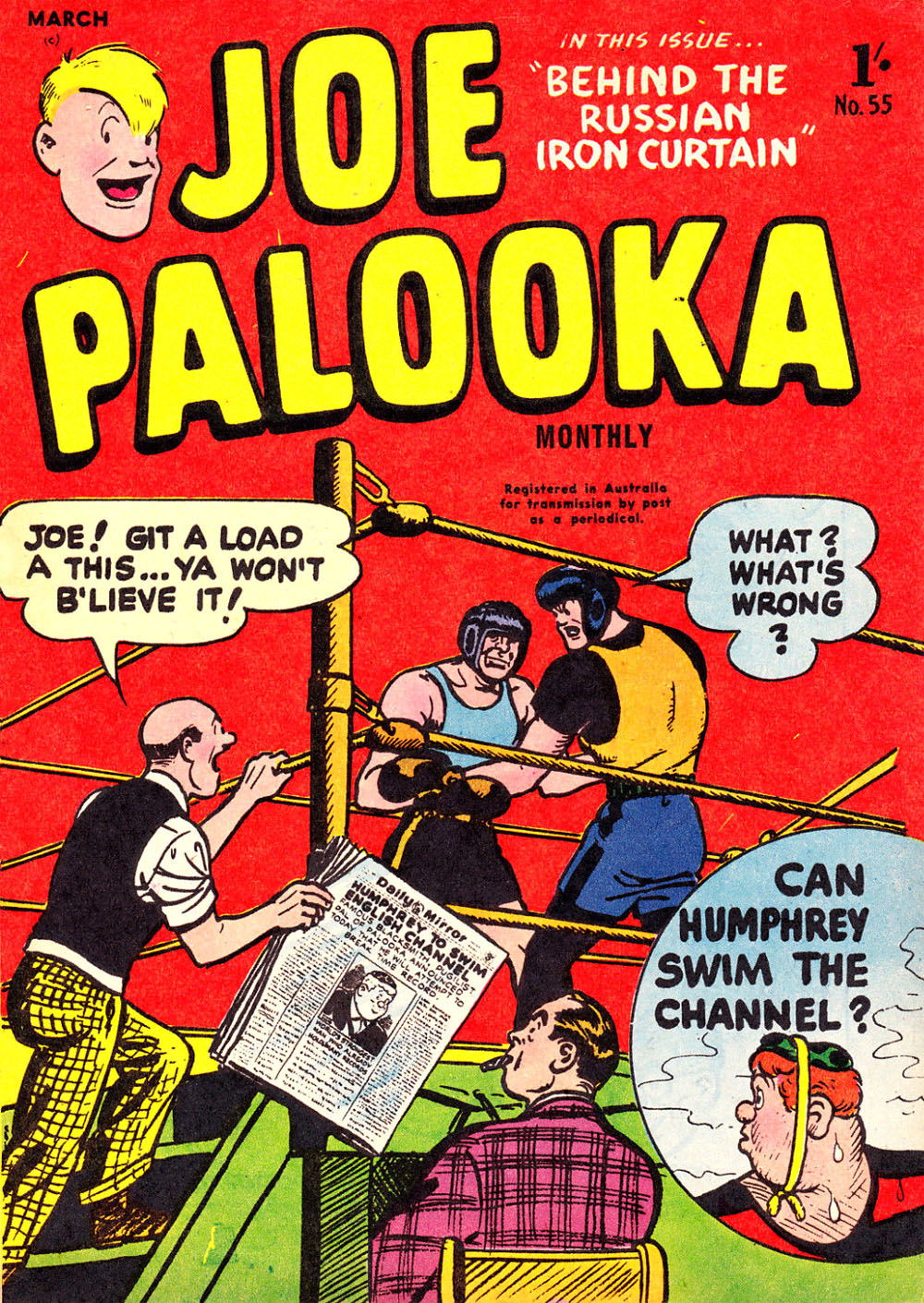 Joe Palooka Monthly (Champion, 1955? series) #55 (March 1957)