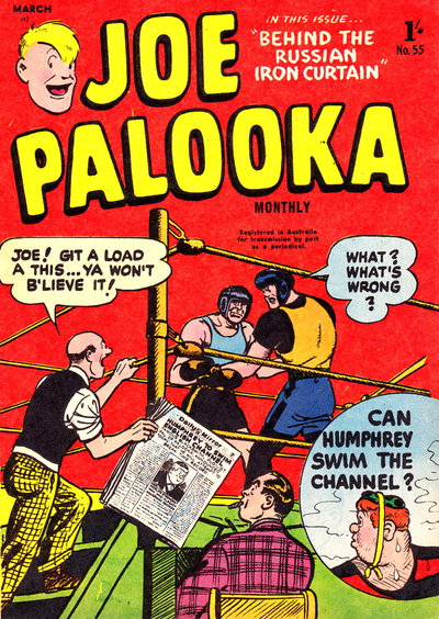 Joe Palooka Monthly  #55 (March 1957)