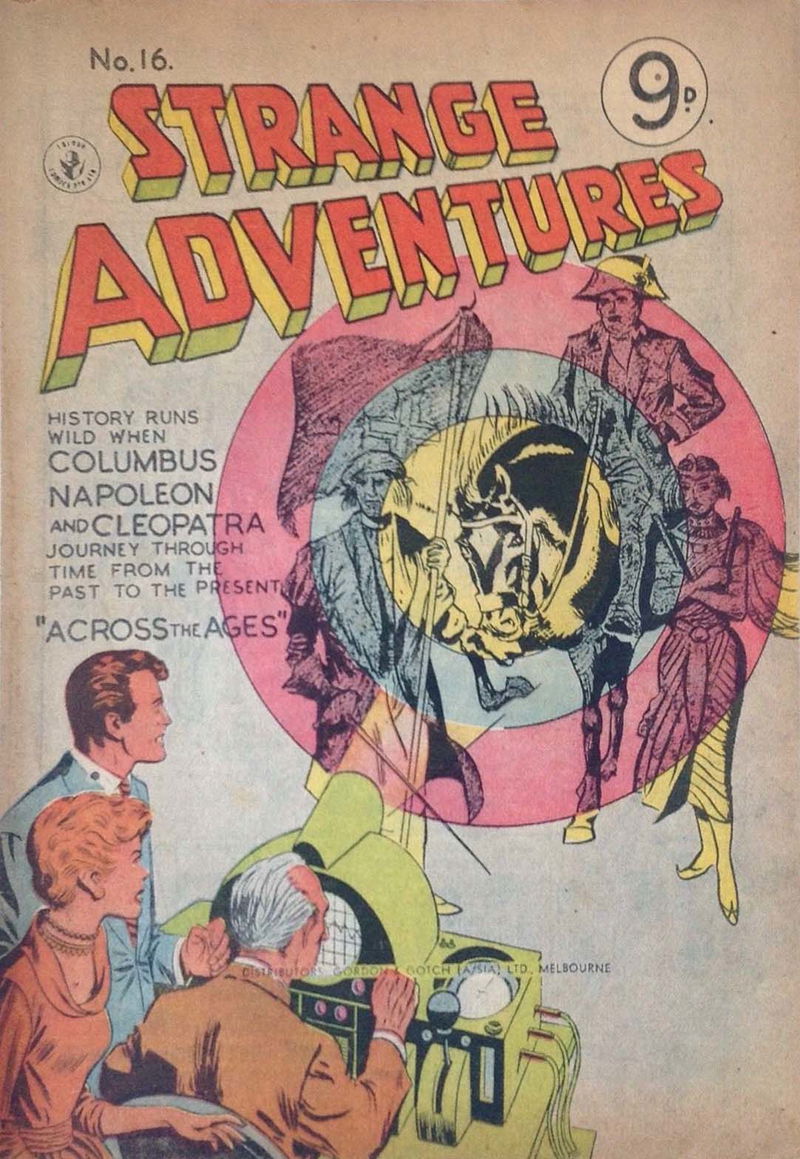 Strange Adventures (Colour Comics, 1954 series) #16 ([December 1955?])