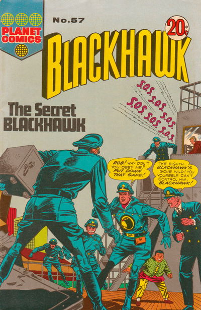 Blackhawk (Colour Comics, 1960 series) #57